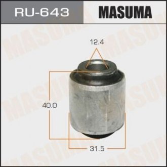 Сайлентблок задньої цапфи Nissan Teana (08-14) Masuma RU643