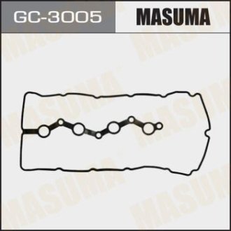 Прокладка клапанной крышки Hyundai/KIA 2.0, 2.4 (THETA2 MPI)/ Mitsubishi 1.8, 2.0, 2.4 (4B10, 4B11, 4B12) (GC-3005) Masuma GC3005 (фото 1)