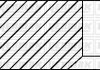 Комплект поршневих кілець (77,51/ +1,00) (1,75/2,0/3,0) AUDI, VW 1.6 TD 82-, 2,0TDI, 2.4TDI (4/5/6цл) YENMAK 91-09301-100 (фото 3)
