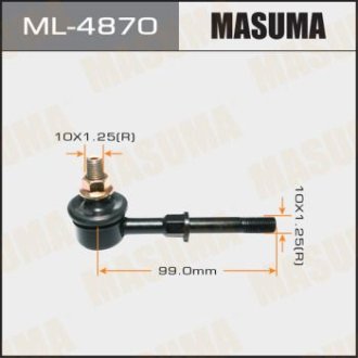 Стойка стабилизатора передн KIA OPIRUS (GH) 3.5 (03-08), KIA MAGENTIS, HYUNDAI SONATA IV (98-04) (ML-4870) Masuma ML4870