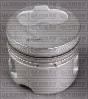 Поршень с кольцами і пальцем (размер отв. 79.51 / STD) VW CADDY II 1.9D 95- T4 2.4D (4/5цл.) (1Y) YENMAK 31-03309-000 (фото 1)