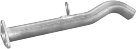 Глушитель, алюм. сталь, середн. часть Mitsubishi Pajero 88-96 3.0i 4x4 2.5TD 4x4 (14.209) Polmostrow 14209