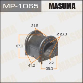 Втулка стабилизатора переднего (Кратно 2) Lexus RX 350 (08-15)/ Toyota Highlander (10-) (MP-1065) Masuma MP1065 (фото 1)