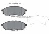 Колодки гальмівні (передні) Nissan Pathfinder 05-/NP300 14-/Infiniti G/Q60/QX50 07- (Sumitomo)(157.3x58.5x17) TEXTAR 2369803 (фото 9)