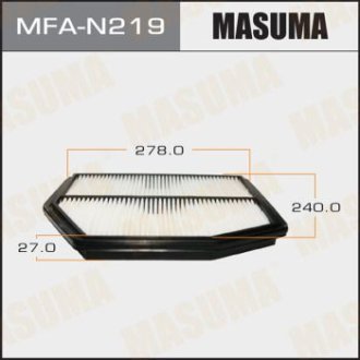 Фильтр воздушный Nissan Murano, Pathfinder/ Infinity QX60 (engine QR25DE) (14-) (MFA-N219) Masuma MFAN219