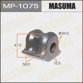 Втулка стабилизатора переднего левая Lexus CT200H, CT250H (10-)/ Toyota Prius (MP-1075) Masuma MP1075 (фото 1)