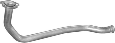 Глушитель, алюм. сталь, передн. часть Renault Clio 1.2 1.4 90-94 (21.301) Polmostrow 21301 (фото 1)