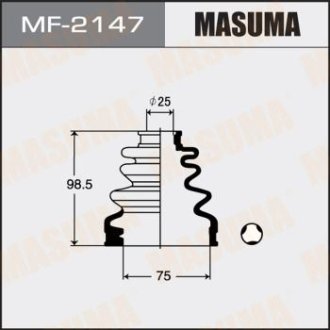 Пыльник ШРУСа INFINITI Q70 (Y51) 5.6 AWD (15-20), INFINITI Q50 (03-18) (MF-2147) Masuma MF2147 (фото 1)