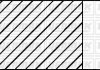 Комплект поршневих кілець FIAT DOBLO 1.3JTD 04- (69,60/STD) (2,0/1,5/2,0) YENMAK 91-09282-000 (фото 3)