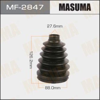 Пыльник ШРУСа (пластик) + спецхомут MITSUBISHI Pajero Sport  2010 (MF-2847) Masuma MF2847