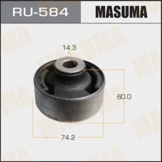 Сайлентблок переднего нижнего рычага передний Honda Accord (02-13) (RU-584) Masuma RU584 (фото 1)