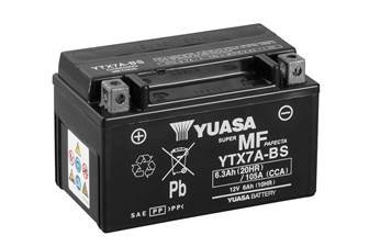 МОТО 12V 6Ah MF VRLA Battery AGM (сухозаряжений) Battery Europe) Gmb YUASA YTX7A-BS