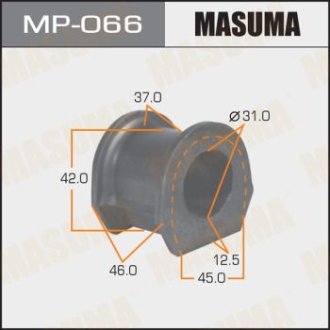 Втулка стабилизатора переднего (Кратно 2) Mitsubishi Pajero (-06) (MP-066) Masuma MP066 (фото 1)