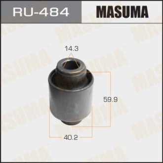 Сайлентблок задней поперечной тяги Suzuki Grand Vitara (05-16) (RU-484) Masuma RU484 (фото 1)
