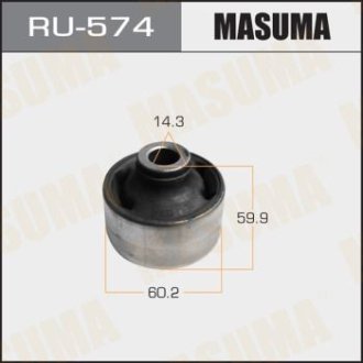Сайлентблок переднего рычага задний Mitsubishi Grandis (04-10) (RU-574) Masuma RU574 (фото 1)