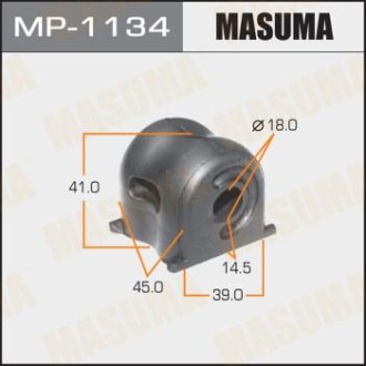 Втулка стабилизатора переднего (Кратно 2) Honda Civic (12-15) (MP-1134) Masuma MP1134 (фото 1)