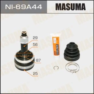 ШРУС наружный Nissan Maxima, X-Trail (00-07) (нар:29/вн:25) (NI-69A44) Masuma NI69A44