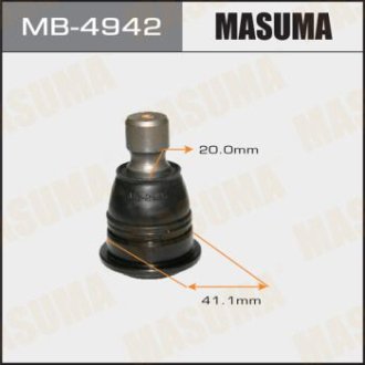 Опора шаровая рычага переднего Nissan Qashqai, X-Trail (06-) (MB-4942) Masuma MB4942 (фото 1)