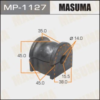 Втулка стабилизатора заднего (Кратно 2) Honda Accord (08-13) (MP-1127) Masuma MP1127 (фото 1)