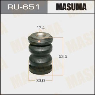 Сайлентблок переднего нижнего рычага передний Mazda 2 (07-14) (RU-651) Masuma RU651