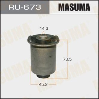 Сайлентблок заднего верхнего рычага Nissan Pathfinder (05-) (RU-673) Masuma RU673 (фото 1)