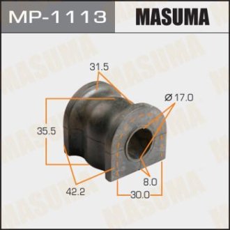 Втулка стабилизатора заднего (Кратно 2) Mazda CX-9 (07-15) (MP-1113) Masuma MP1113