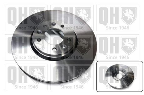 Гальмiвнi диски Citroen Picasso II/ Peugeot 308/5008 13-/Opel Combo 18- Quinton Hazell BDC5660 (фото 1)