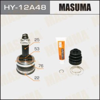 ШРУС наружный Hyundai Getz (02-06) (нар:25/вн:22/abs:48) (HY-12A48) Masuma HY12A48 (фото 1)