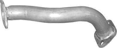 Труба промежуточная глушителя Mitsubishi Pajero 2.6i, 3.0i 4X4, алюминизированая Polmostrow 14.04
