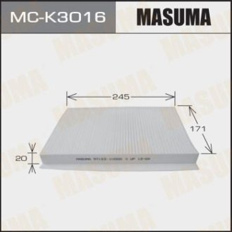 Фильтр салона AC9402 KIA/ CEED/ V1400 V1600 V2000 06- (MC-K3016) Masuma MCK3016