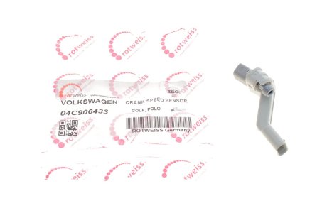 Датчик положення колінвалу VW Caddy/Golf/Passat 1.0-1.6 11- (всередині OE VAG) ROTWEISS 04C906433 (фото 1)