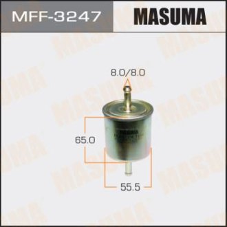 Фильтр топливный высокого давления NISSAN QASHQAI II (MFF-3247) Masuma MFF3247