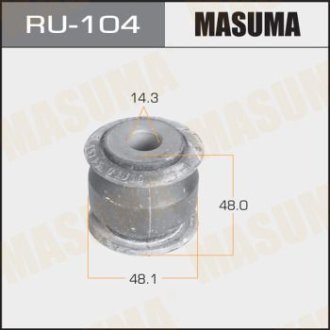 Сайлентблок задней поперечной тяги Nissan Patrol (-10) (RU-104) Masuma RU104 (фото 1)