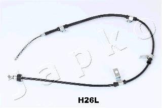 Трос стояночного тормоза Hyundai Getz 1.1-1.6 (02-09) JAPKO 131H26L (фото 1)