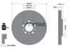 Диск гальмівний (передній) Fiat 500X/Jeep Compass/Renegade 14- (305x28) PRO TEXTAR 92293903 (фото 2)
