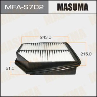 Фильтр воздушный SUZUKI/ ESCUDO/ TDB4W, TDA4W 08- (MFA-S702) Masuma MFAS702