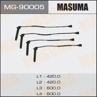 Провод высоковольтный (комплект) Subaru 1.6, 2.0 (MG-90005) Masuma MG90005 (фото 1)