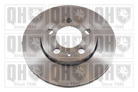 Гальмiвнi диски 239mm Skoda Octavia/Fabia/VW Polo 1.2-1.4 99- Quinton Hazell BDC5282 (фото 1)
