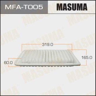 Фильтр воздушный TOYOTA/ COROLLA/ CDE120 01-07 (MFA-T005) Masuma MFAT005