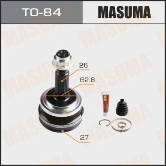 ШРУС наружный Toyota RAV 4 (05-12) (нар:26/вн:27) (TO-84) Masuma TO84