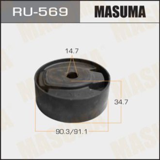 Сайлентблок заднего редуктора Toyota RAV 4 (05-) (RU-569) Masuma RU569 (фото 1)