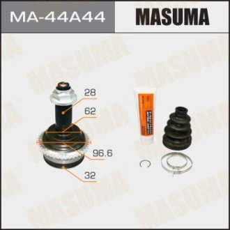 ШРУС наружный Mazda 6 (02-07) (нар:28/вн:32) (MA-44A44) Masuma MA44A44 (фото 1)