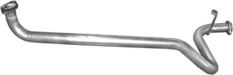 Труба приемная глушителя Ford Transit 2.5D 88-91, алюминизированная Polmostrow 08.518
