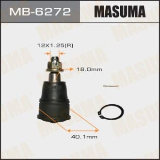 Опора шаровая нижняя Honda CR-V, FR-V (-08) (MB-6272) Masuma MB6272 (фото 1)
