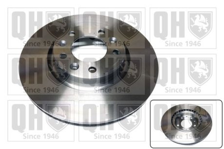 Гальмiвнi диски Citroen C4 13-/Berlingo/Opel Combo 18- QH Quinton Hazell BDC6099