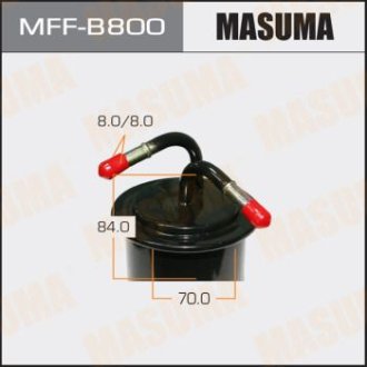 Фильтр топливный Subaru Forester (-07) (MFF-B800) Masuma MFFB800 (фото 1)