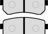 Колодки гальмівні дискові задні HYUNDAI, KIA (вир-во) HERTH+BUSS JAKOPARTS J3610312 (фото 2)