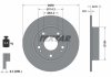Диск гальмівний (задній) Honda Civic VIII/IX 05- (260x9) PRO TEXTAR 92164303 (фото 2)