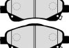 Колодки гальмівні дискові передні TOYOTA (вир-во) HERTH+BUSS JAKOPARTS J3602112 (фото 2)