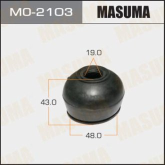 Пыльник опоры шаровой (20х48х43) (MO-2103) Masuma MO2103 (фото 1)